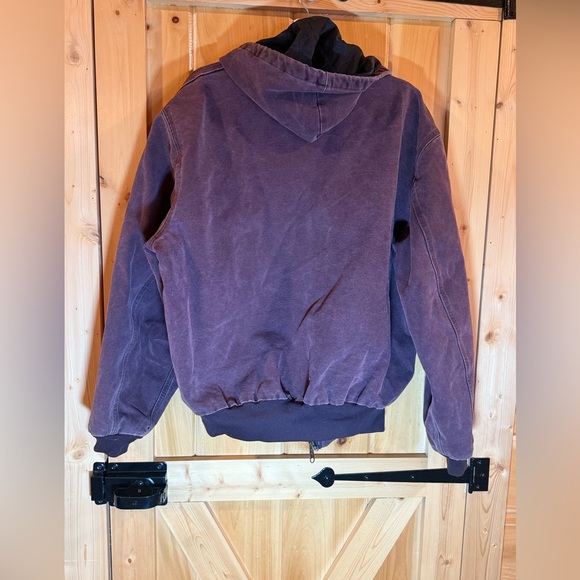 Rare Vintage Carhartt J06 Active Jacket - Quilted Lining  Burgundy (BRG) XL - Picture 3 of 16